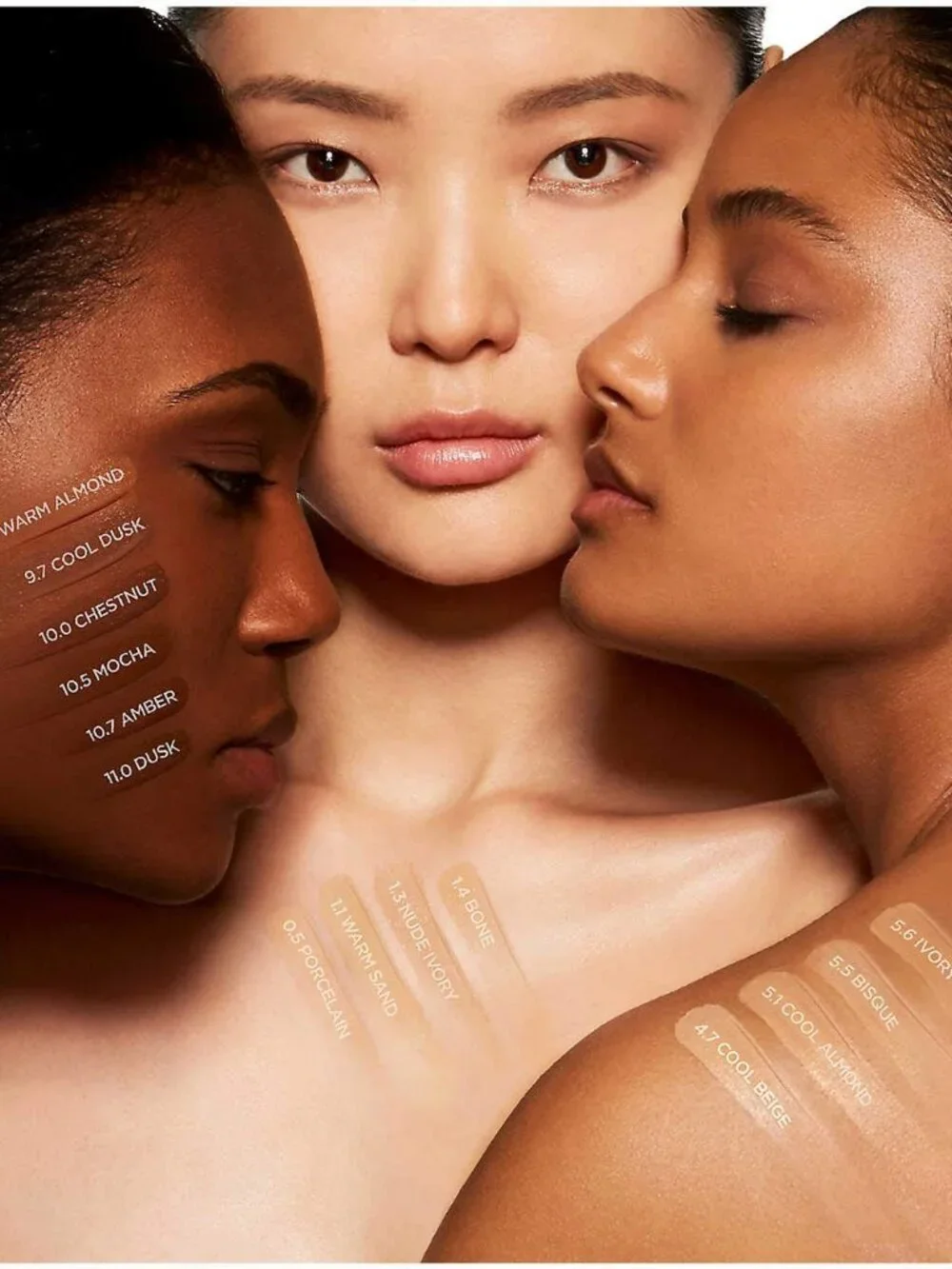 TOM FORD Beauty,Shade & Illuminate Foundation,Radiant SPF50-Sample 4 Shades-NEW